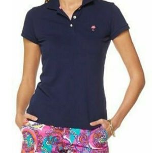 Size X Small Lilly Pulitzer Shrunken Pique Polo